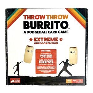 Throw Throw Burrito Game Extreme Outdoor Edition Brand New Factory Sealed